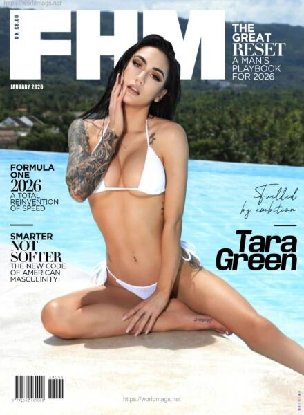 FHM UK – January 2026 Cover