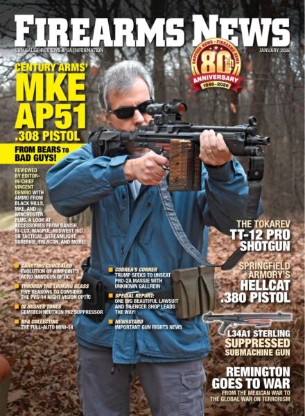 Firearms News – January 2026 Cover