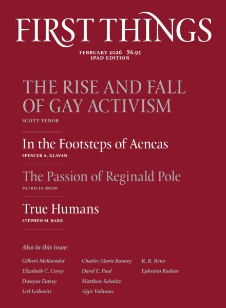 First Things – February 2026 Cover