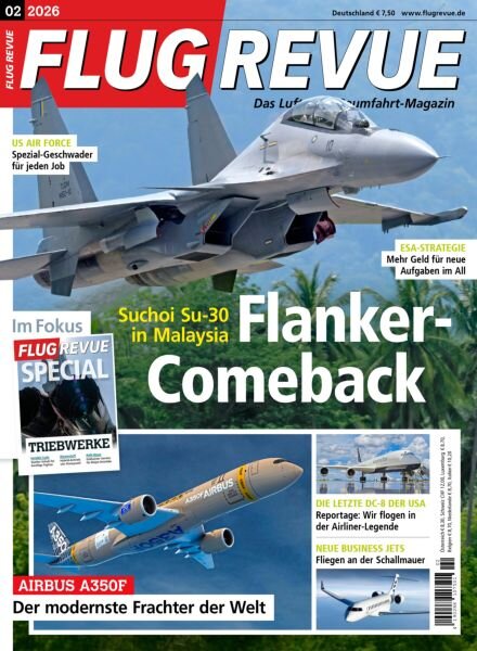 Flug Revue – Februar 2026 Cover