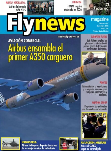 Fly News Magazine – Diciembre 2025 Cover