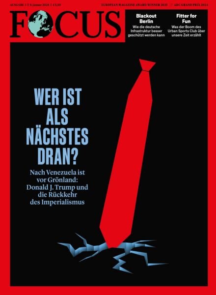 Focus – 9 Januar 2026 Cover