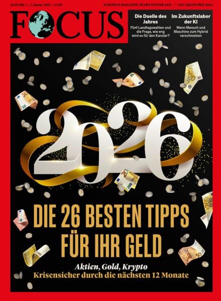 Focus Magazin – 2 Januar 2026 Cover