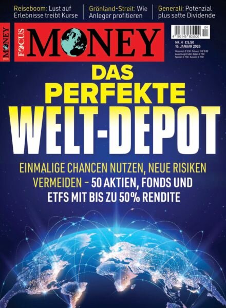 Focus Money – 16 Januar 2026 Cover