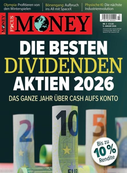Focus Money – 9 Januar 2026 Cover