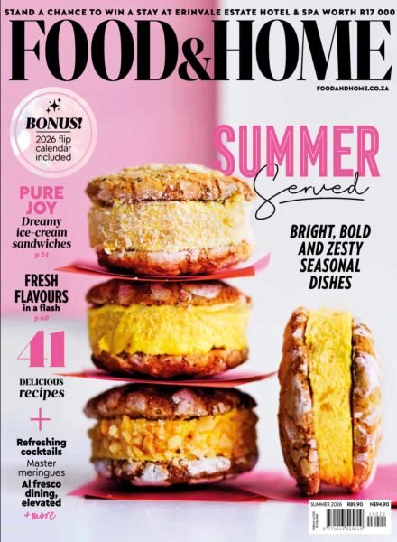 Food & Home Entertaining – Summer 2026 Cover