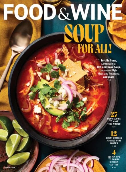 Food & Wine USA – February 2026 Cover