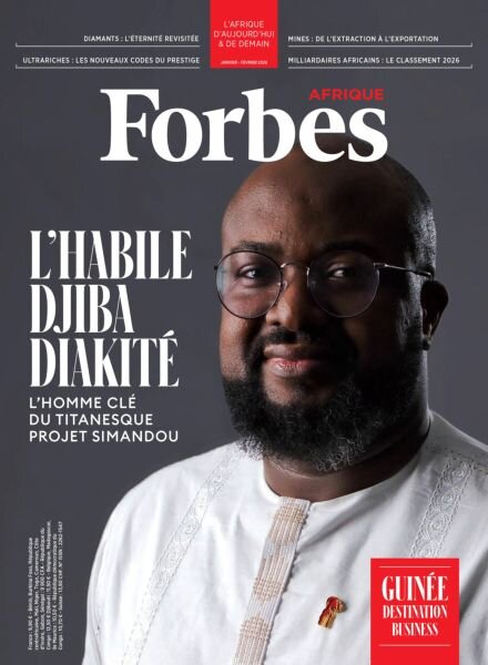 Forbes Afrique – Janvier-Fevrier 2026 Cover