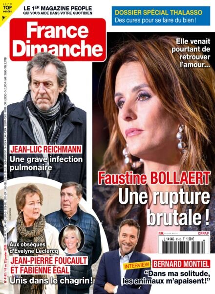 France Dimanche – 16 Janvier 2026 Cover