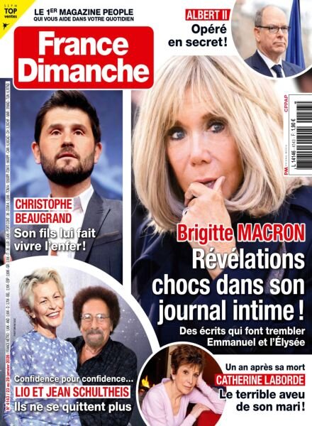 France Dimanche – 23 Janvier 2026 Cover