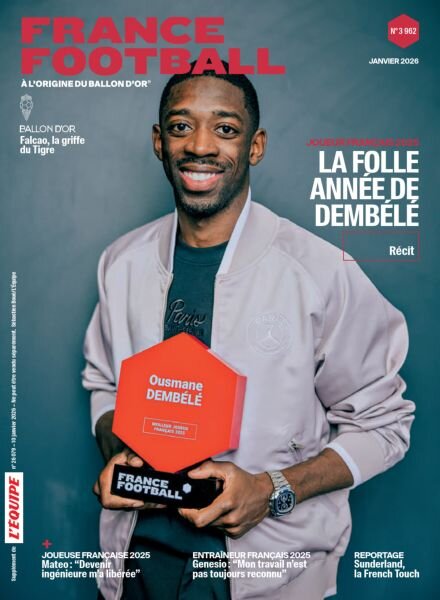 France Football – Janvier 2026 Cover