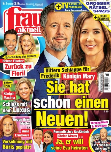 frau aktuell – 10 Januar 2026 Cover