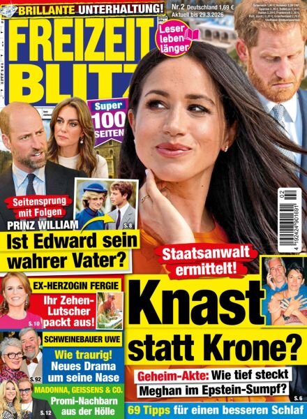 Freizeit Blitz – Januar 2026 Cover