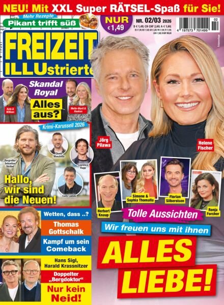 Freizeit Illustrierte – Februar-Marz 2026 Cover