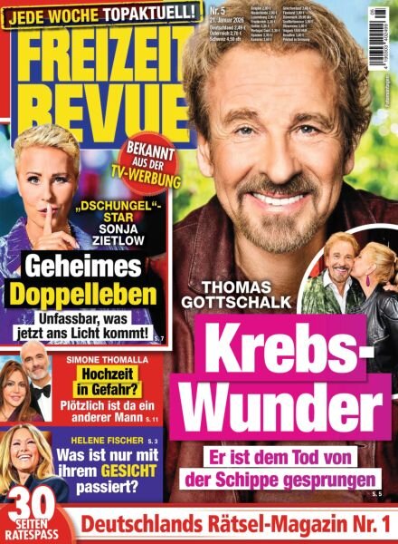 Freizeit Revue – 20 Januar 2026 Cover