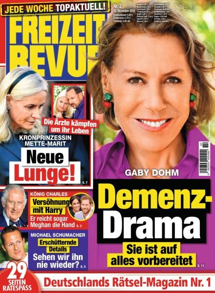 Freizeit Revue – 29 Dezember 2025 Cover