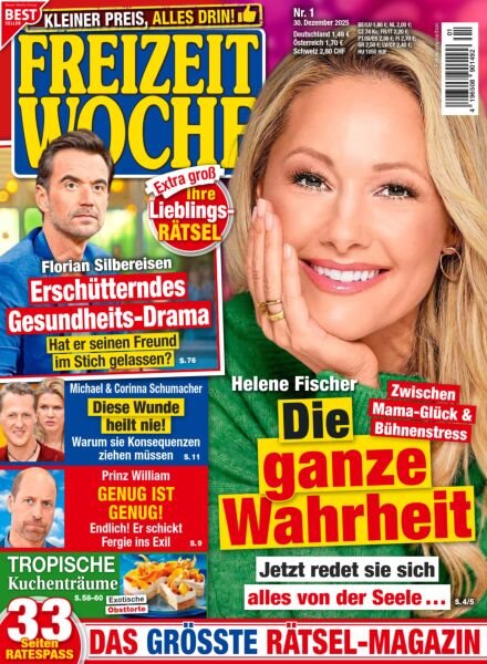 Freizeitwoche – 30 Dezember 2025 Cover