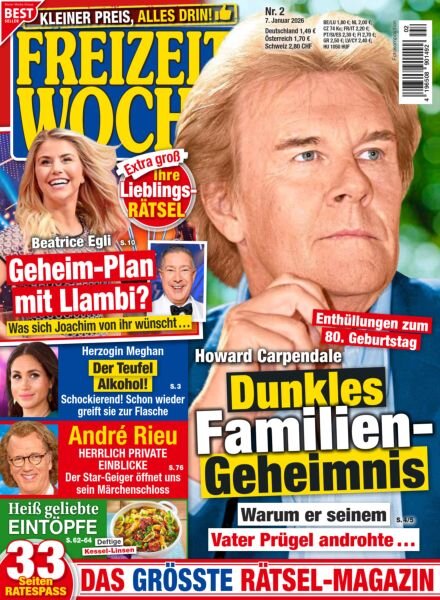 Freizeitwoche – 7 Januar 2026 Cover