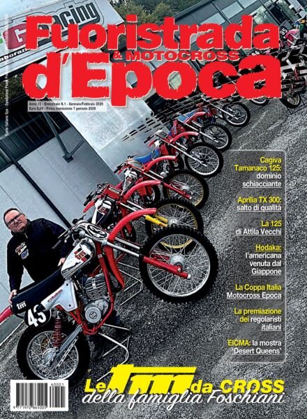 Fuoristrada & Motocross d’Epoca – Gennaio-Febbraio 2026 Cover