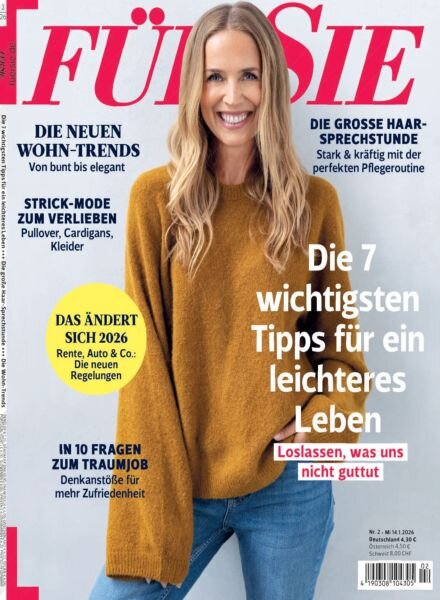 Fur Sie Magazin – 14 Januar 2026 Cover