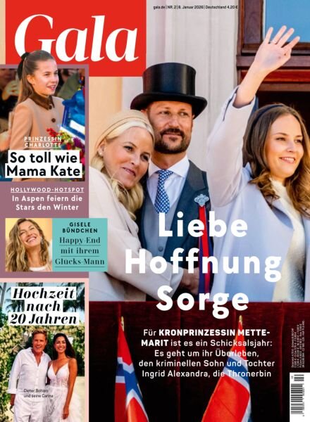 Gala Germany – 8 Januar 2026 Cover