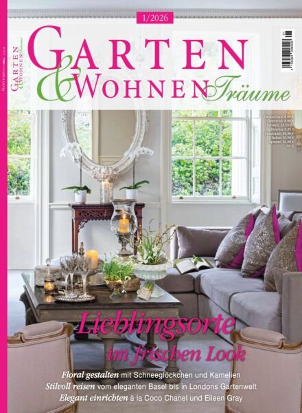 Garten & Wohnen Traume – Januar 2026 Cover