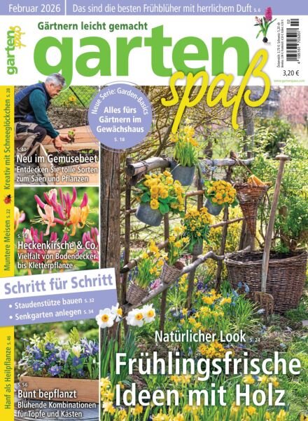 Gartenspass – Februar 2026 Cover