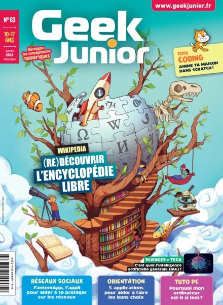 Geek Junior – Janvier 2026 Cover