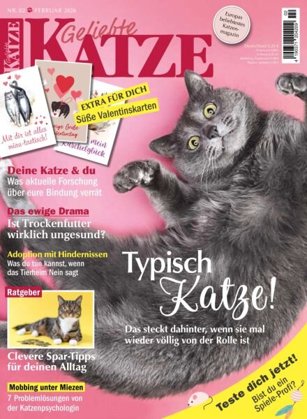 Geliebte Katze – Februar 2026 Cover
