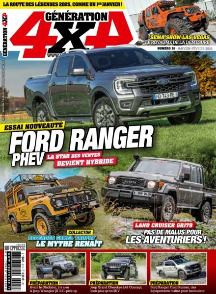 Generation 4×4 – Janvier-Fevrier 2026 Cover
