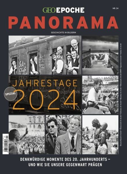 GEO Epoche Panorama – Jahrestage 2024 Cover