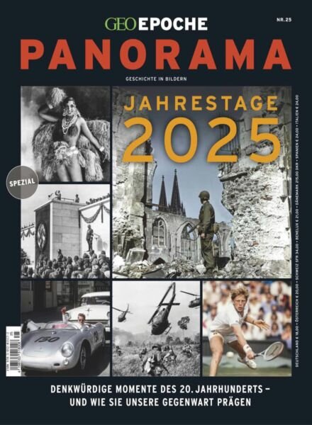 GEO Epoche Panorama – Jahrestage 2025 Cover