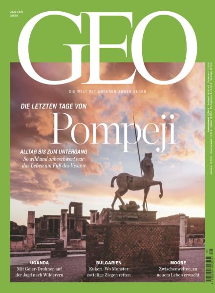 Geo Germany – Januar 2026 Cover