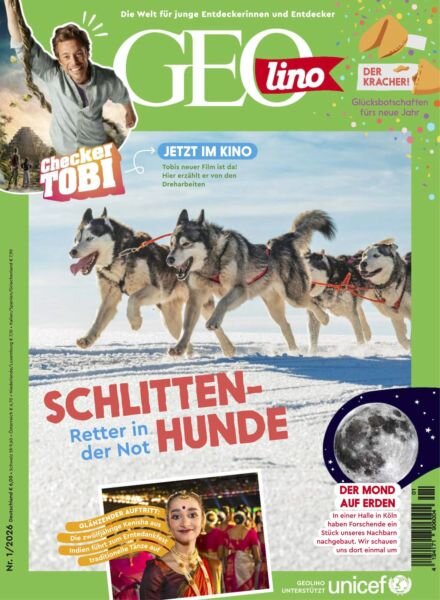 GEOlino – Nr 1 2026 Cover