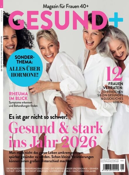 Gesund+ – Januar 2026 Cover