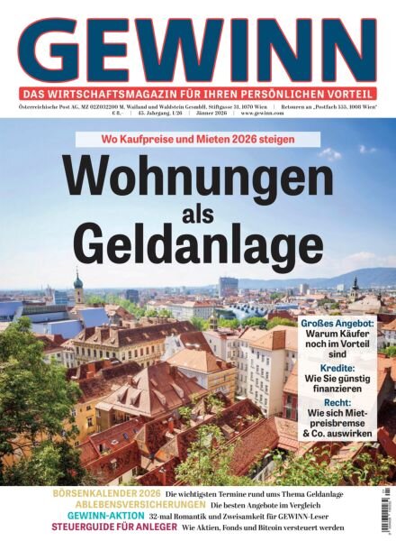 Gewinn – Januar 2026 Cover