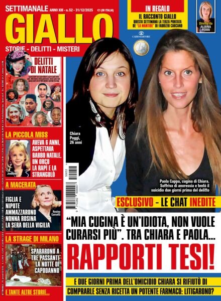Giallo – 31 Dicembre 2025 Cover