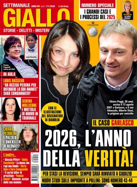 Giallo – 7 Gennaio 2026 Cover