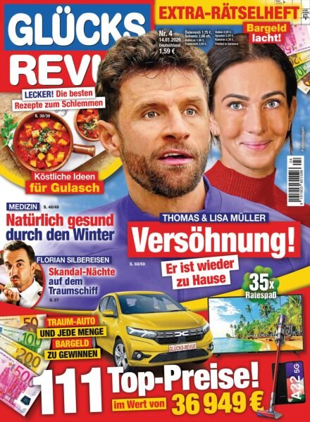 Glucks Revue – 13 Januar 2026 Cover
