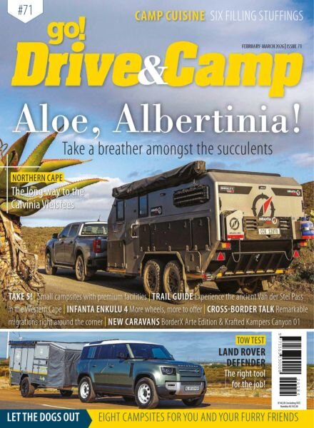 Go! Drive & Camp – February-March 2026 Cover