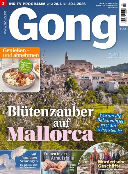 Gong Magazin – 16 Januar 2026 Cover