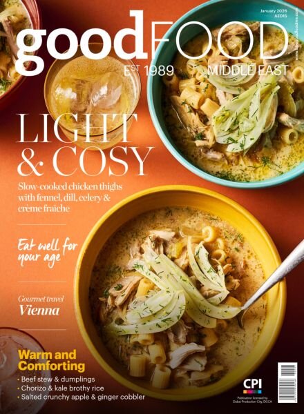 Good Food Middle East – January 2026 Cover