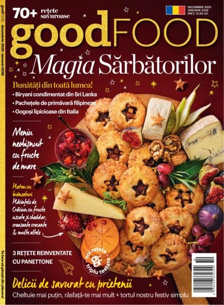 Good Food Romania Magazine – Decembrie 2025-Ianuarie 2026 Cover