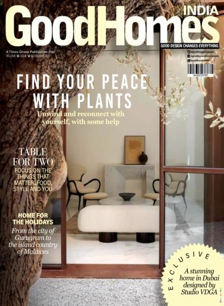 GoodHomes India – November 2025 Cover