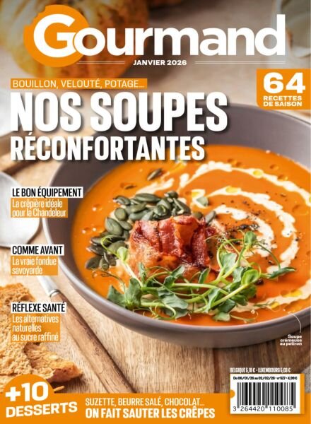Gourmand – Janvier 2026 Cover