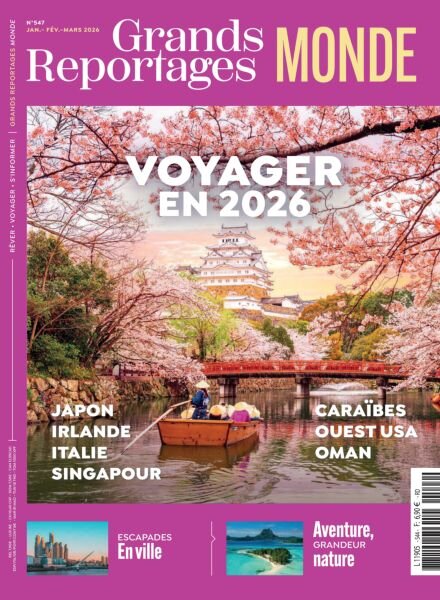 Grands Reportages – Janvier-Fevrier-Mars 2026 Cover