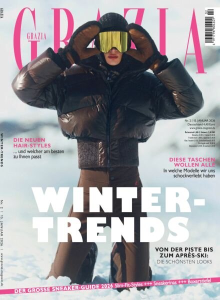 Grazia Germany – 15 Januar 2026 Cover