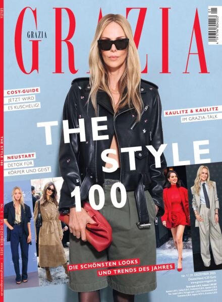 Grazia Germany – 31 Dezember 2025 Cover