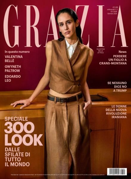 Grazia Italia – 15 Gennaio 2026 Cover