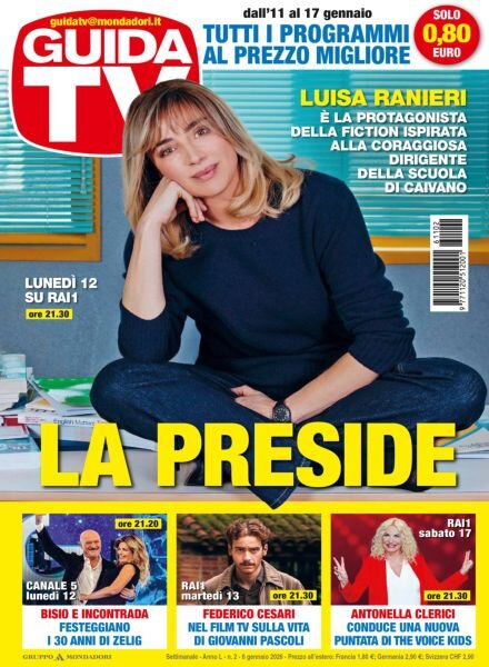 GuidaTV – 6 Gennaio 2026 Cover